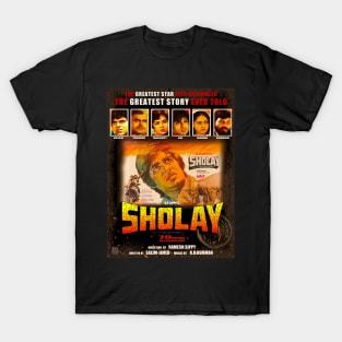 Sholay-Amitabh Bachchan-jai T-Shirt